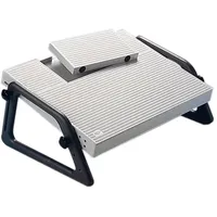 Wedo Fußstütze Relax grau Kunststoff