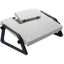 Wedo Fußstütze Relax grau Kunststoff