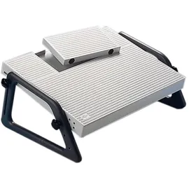 Wedo Fußstütze Relax grau Kunststoff