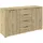 OTTO home Kombikommode 120 x 81 x 42 cm Eiche Artisan / Braun