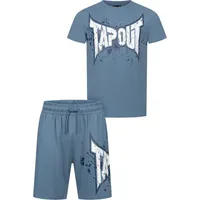 TapouT Herren T-Shirt & Shorts Set normale Passform DUNLAB