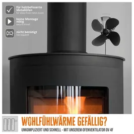 Güde Ofenventilator OV 4F schwarz