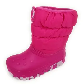Crocs Classic Neo Puff Boot Pink 30