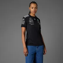 adidas Damen MERCEDES - AMG PETRONAS Formula ONE Team Driver TRIKOT schwarz|weiß XL