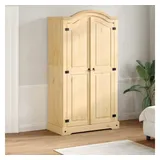 vidaXL Kleiderschrank Corona 102 x 186 x 52 cm Braun