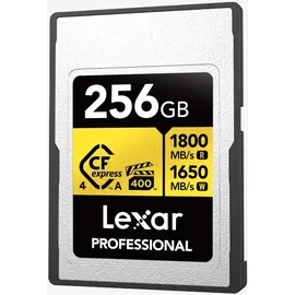 Lexar CFexpress Professional Type-A Gold 4.0 256GB R1800 VGP400