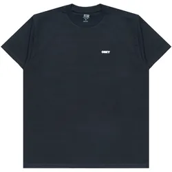 Obey ICON STENCIL FLAME TEE - Schwarz - M