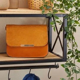 CARO-Möbel Wandgarderobe Armando 62 x 35 x 20 cm Braun