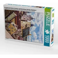 Calvendo Puzzle Evangelische Kirche St. Nikolai und Seinsheimer Schloß