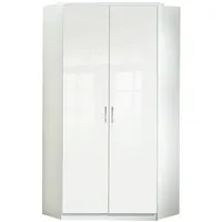 WIMEX Eckschrank 95 x 198 x 95 cm Weiß