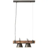 Brilliant Decca 2-flg. 115x20 cm schwarz Holz