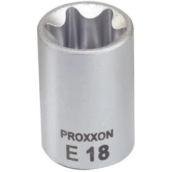 PROXXON 3/8' Außentorx-Einsatz E 18 Steckschlüsseleinsatz  23624