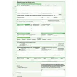 RNK Mahnbescheid EDV A4 2x2 SD 705 SD