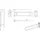 Villeroy & Boch ViCare Haltegriff Klappgriff 65 cm weiß