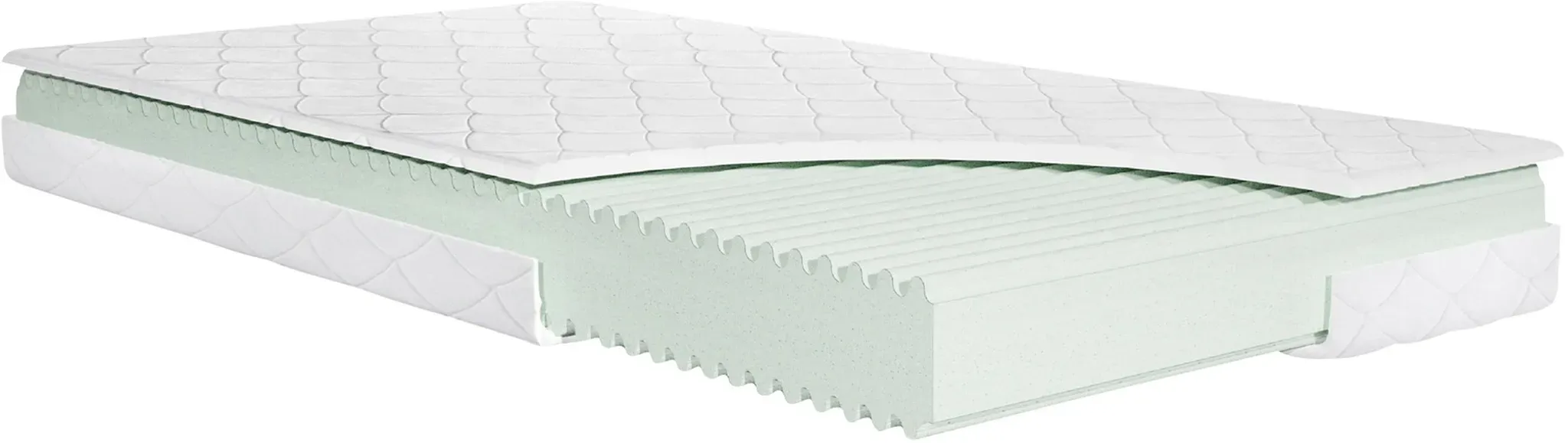 Julius Zöllner Matratze Soft Junior 120x200 cm, weiss