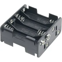 goobay Batteriehalter 8x Mignon (AA) Druckknopfanschluss 12470