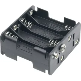 goobay Batteriehalter 8x Mignon (AA) Druckknopfanschluss 12470
