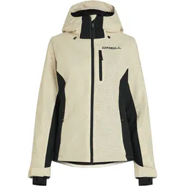 O'Neill Cruz Skijacke Damen in macron animalica, Größe XS beige