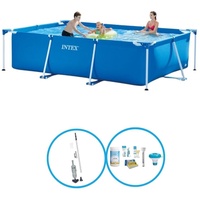Intex Pool Rectangular Frame 300x200x75 cm - Schwimmbad-Set