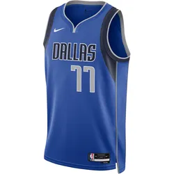 Nike Luka Doncic Dallas Mavericks Spielertrikot Herren in game royal, Größe L - blau