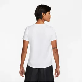 Nike Sportswear Essentials Logo T-Shirt Damen White/Black XXL