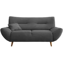 MID.YOU Couch Chenille 2-Sitzer Anthrazit