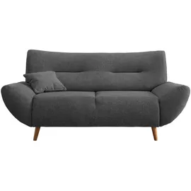 MID.YOU Couch Chenille 2-Sitzer Anthrazit
