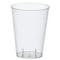 Papstar Plastikbecher 0,2 l Glasklar 50 St.