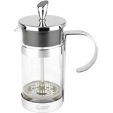 Leopold Vienna Luxe Kaffee & Teebereiter 2 Tassen transparent/silber