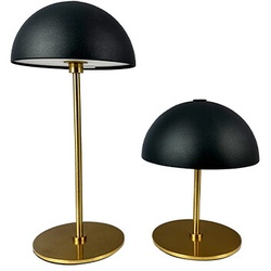 DybergLarsen - Along Portable Tischleuchte 2 pcs. Mini Black/Brass - cm