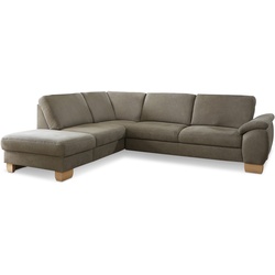 ComfortPlan Ecksofa Norik Mikrofaser Smoke