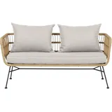 VCM Nina Loungesofa 2-Pers. beige
