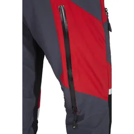 PSS Schnittschutzhose X-treme Light Rot/Schwarz Größe 26 untersetzt - XL kurz