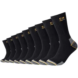 camano Online Work Socks 9p 9999 - black 43-46
