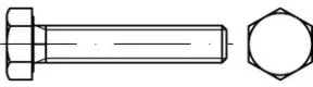 DIN 961 /ISO 8676 8.8 M 20 x 1,5 x 75 S