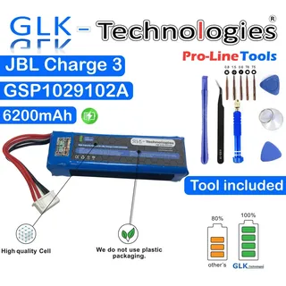 GLK-Technologies GLK Akku für JBL Charge 3 GSP1029102A Bluetooth Akku
