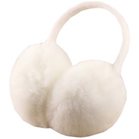 Winter Ohrwärmer, Mode verstellbare Ohrenschützer für kaltes Wetter, Ohrabdeckungen für Frauen Mädchen (weiß)