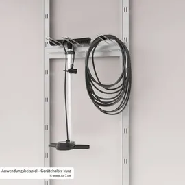 hörmann stauraumsysteme Juno Gerätehaus 2,62 x 3,10 m Anthrazitgrau