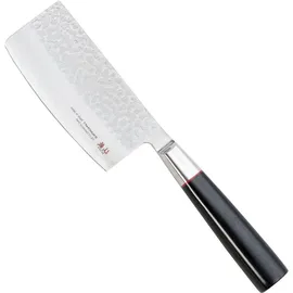Suncraft Senzo Small Usuba japanisches Kochmesser 18 cm Silber