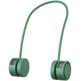 Tragbarer Mini-usb-nackenventilator, Blattlos, Freihändig Nutzbar, Mit Aromatherapiefunktion Für Den Außenbereich, Wiederaufladbar, Umweltfreundlich