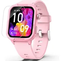 Smartwatch für Kinder, Fitness-Tracker, digitale Fitnessuhr mit Schrittzähler, 24/7-Pulsmessung, IP68 wasserdicht, Schlafüberwachung