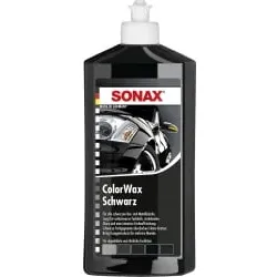 SONAX Lackpflege Color Wax, schwarz  02982000 , 500 ml - Flasche