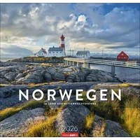 Weingarten Norwegen Kalender 2026 - Im Land der Mitternachtssonne