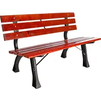 LINDER EXCLUSIV Gartenbank 3-Sitzer Parkbank bis 240 Kg Gartenmöbel
