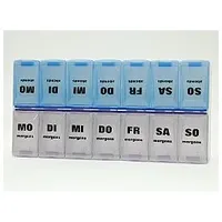 Pillenbox Tablettenbox Medikamentenbox Wochenbox Tabletten Organizer