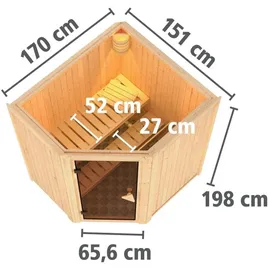 Karibu Sauna Tjorven Natur