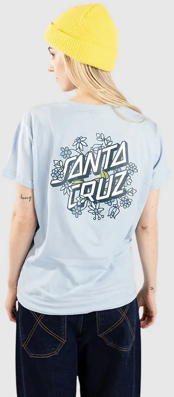 Santa Cruz Sage Dot T-Shirt fresh blue Gr. 8