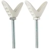 Reer Y-Spindel für I-Gate silber/weiß 2 Stück