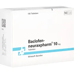 Baclofen-neuraxpharm 10 mg Tabletten 100 St
