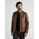 JCC EL101 Bikerjacke Braun 4XL